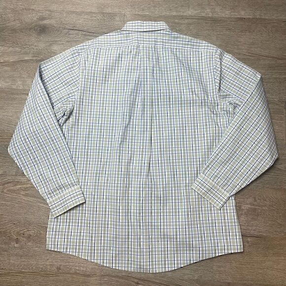 Eddie Bauer Shirts Mens Sz Large Lot Of 3 Relaxed Fit Wrinkle Free Dress Blue Ch - Picture 13 of 16